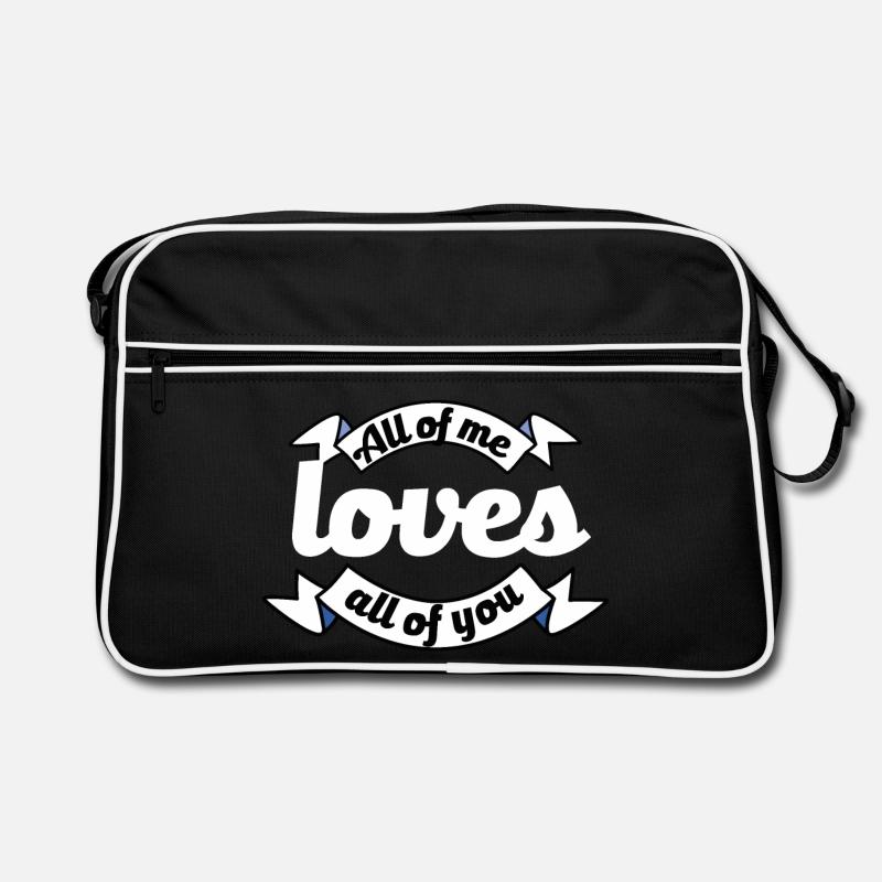 Vous m’aimez tous Proposition Déclaration d’amour Sac Retro