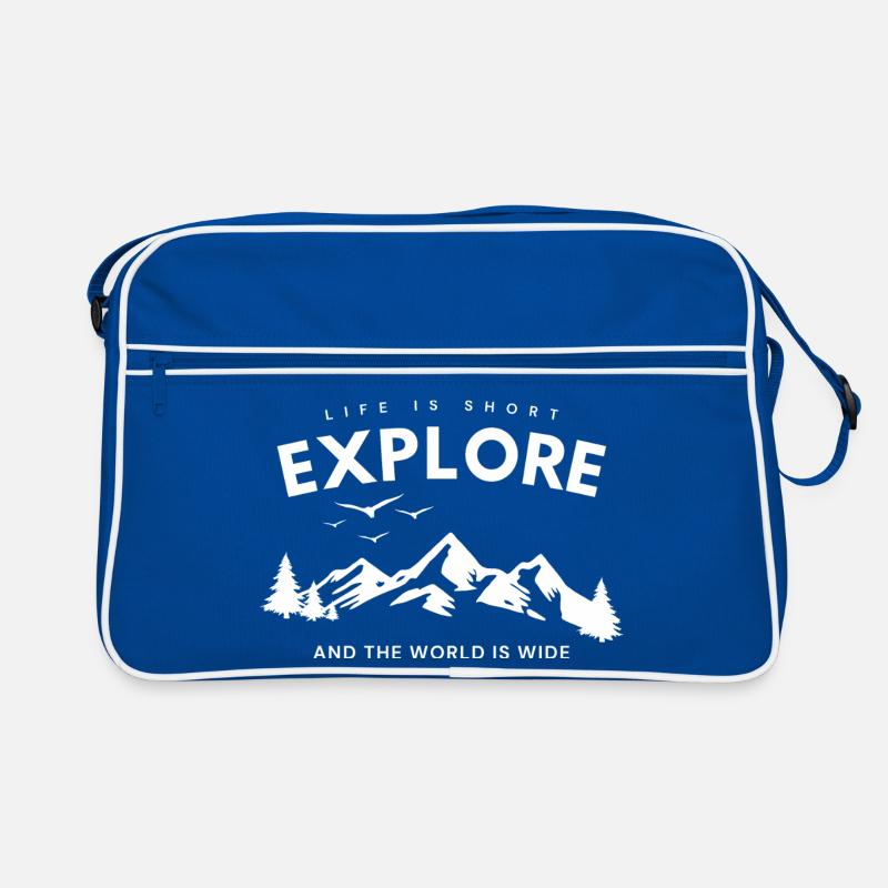 Explorer la citation d’aventure Sac Retro