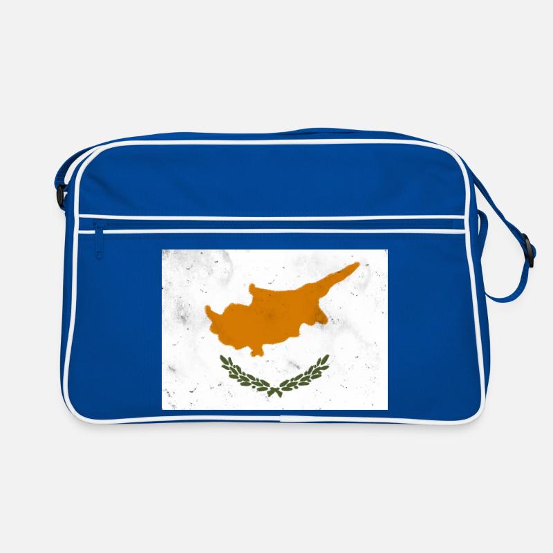 Drapeau de Chypre Sac Retro