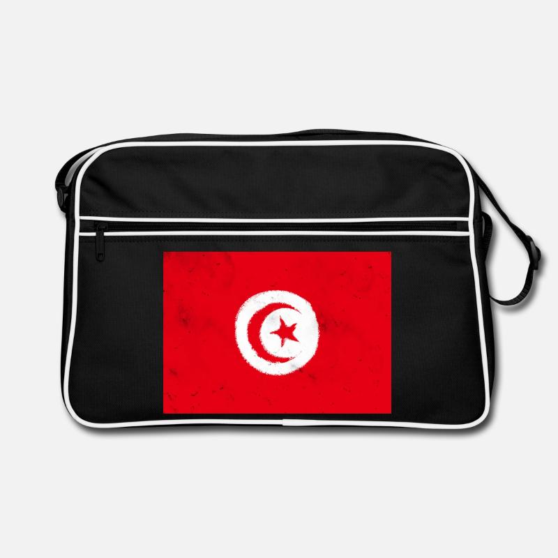 Drapeau de la Tunisie Sac Retro