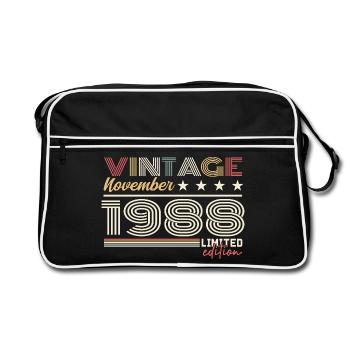 Novembre 1988 - Sac Retro - noir/blanc - Devant