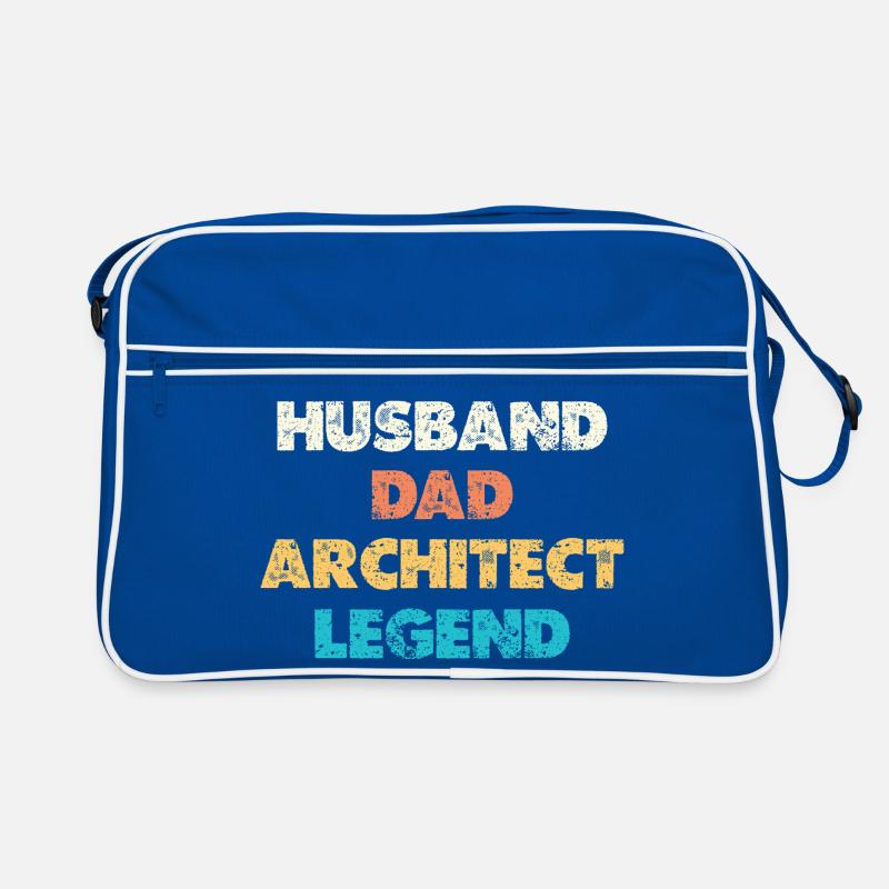 Husband Dad Architect Legend Retro Tasche