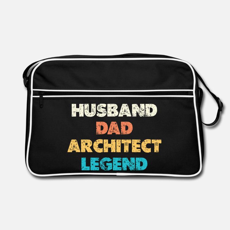Mari Père Architecte Légende Sac Retro