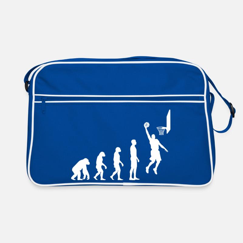 Basketball Dunk Evolution Motiv Retro Tasche