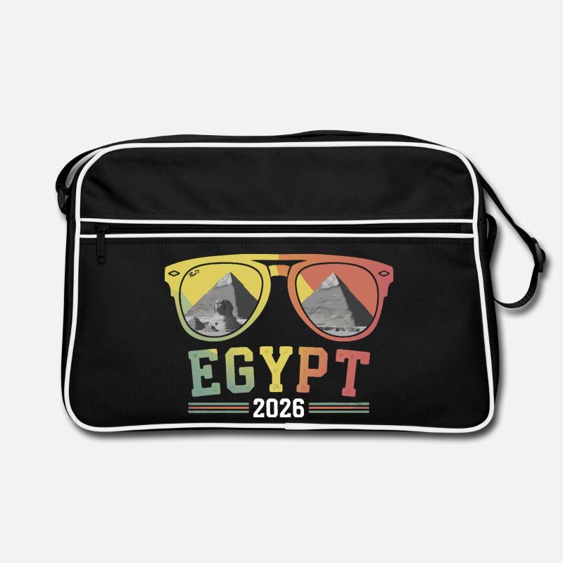 Vacances en Égypte 2026 Pyramides Sac Retro