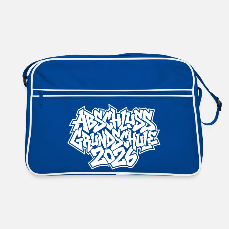 Graffiti de remise des diplômes de l’école primaire 2026 Sac Retro