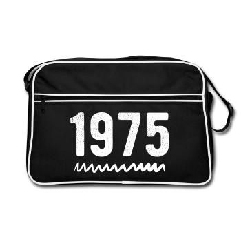 1975 Anniversary 1975 Retro 1975 - Retro Bag - black/white - Front