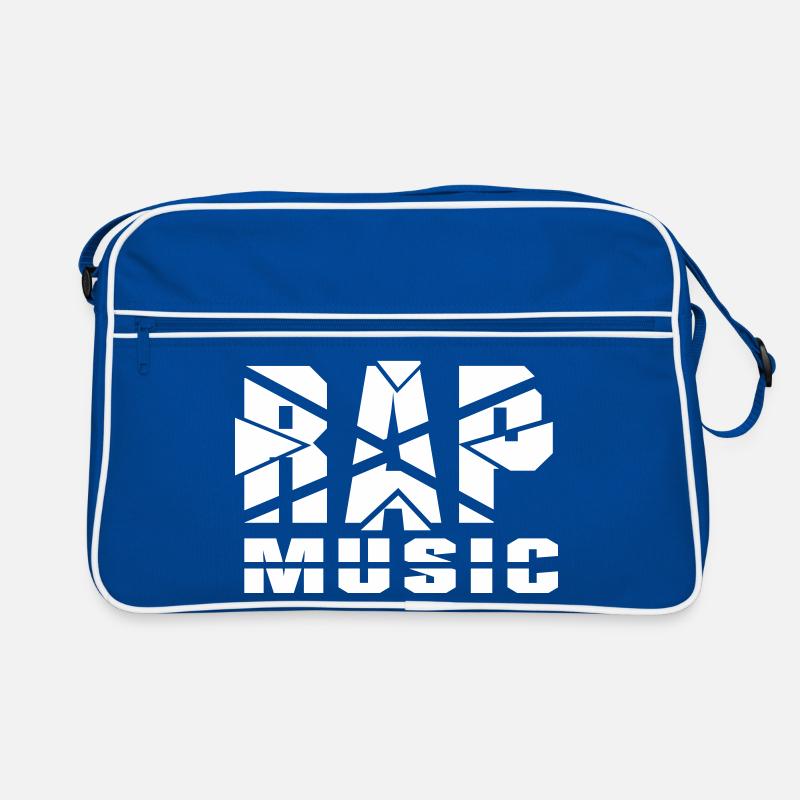 Conception de musique rap découpée Sac Retro