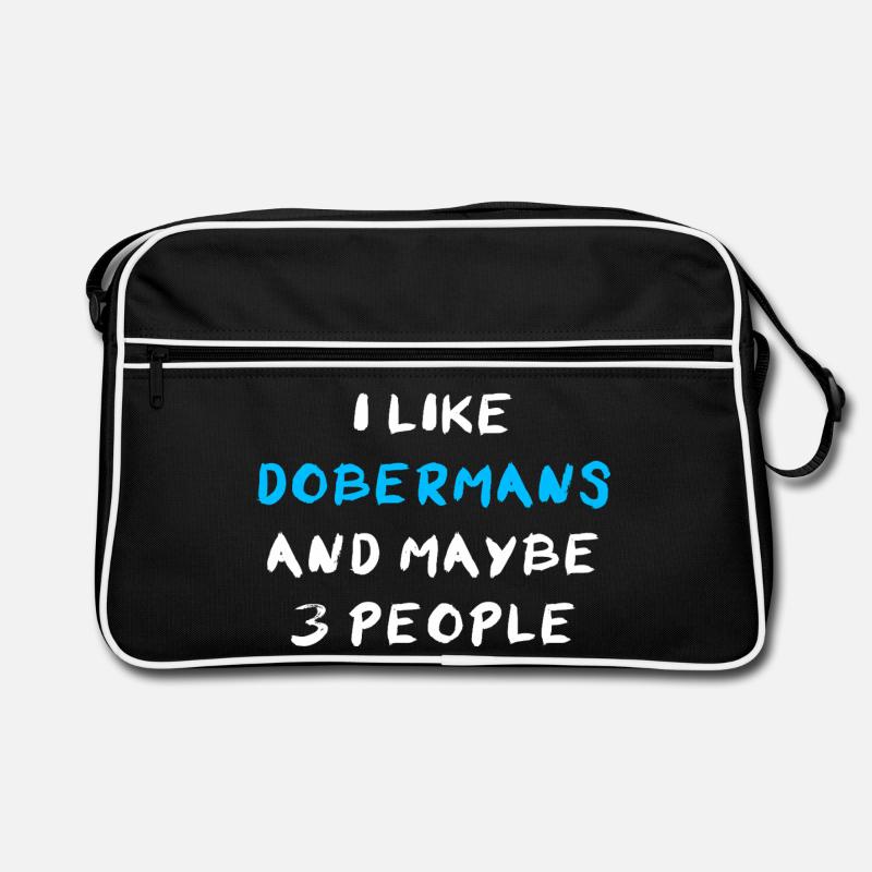 Doberman Dobermann Sac Retro