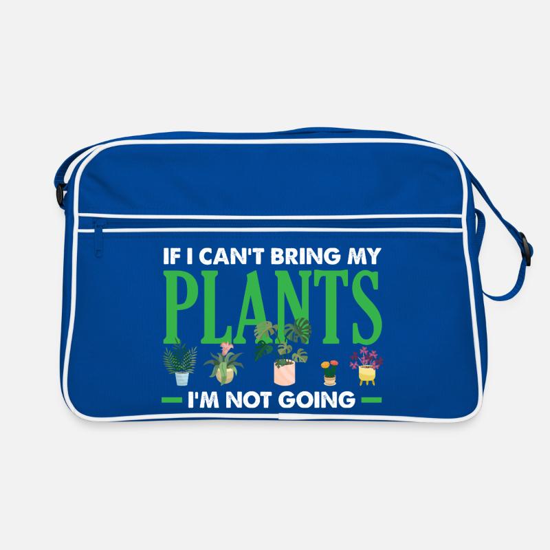 Je ne pars pas sans mes plantes succulentes Sac Retro