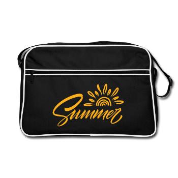 Été Soleil Été - Sac Retro - noir/blanc - Devant