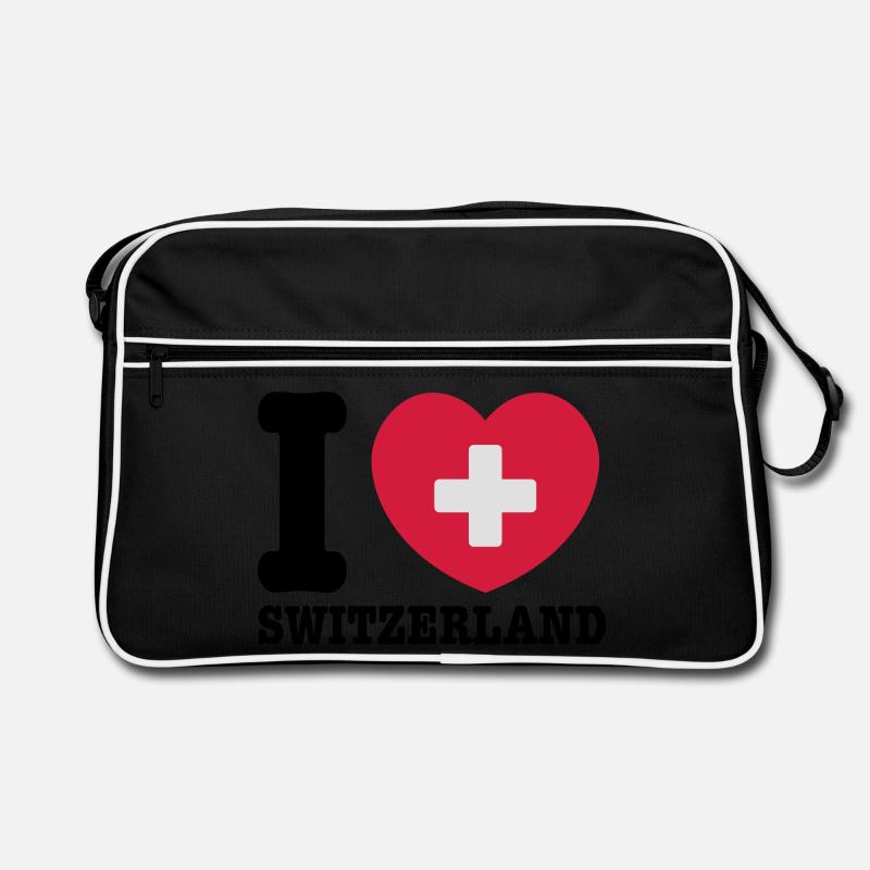 Schweiz Retro Tasche