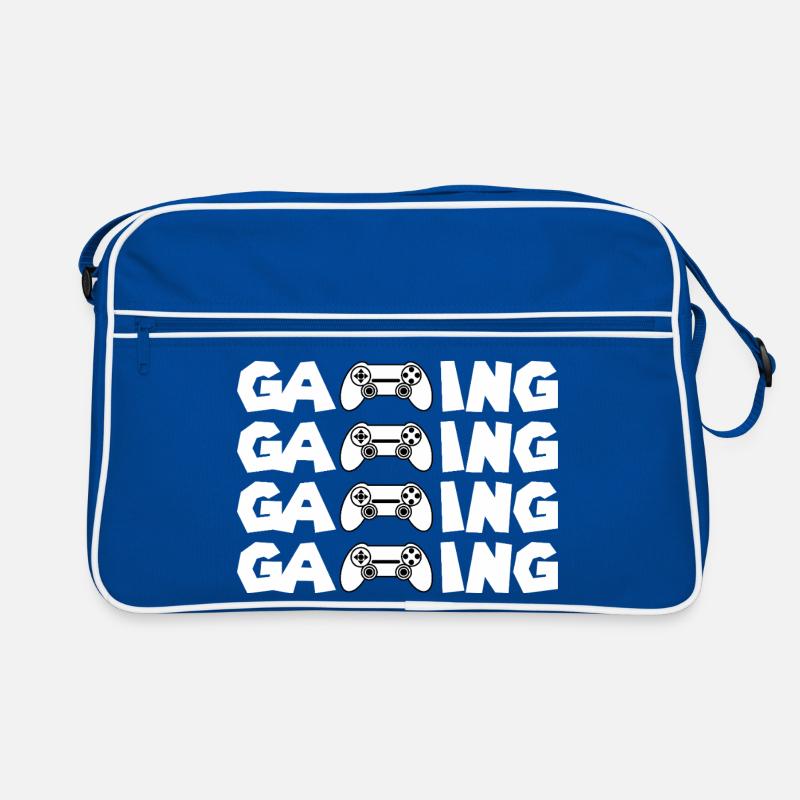 Gaming Glyphs Controller Muster Retro Tasche