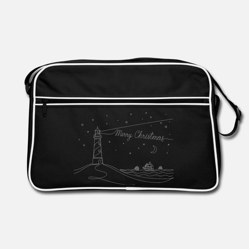 Joyeux Noël Plage du Phare & Mer Sac Retro