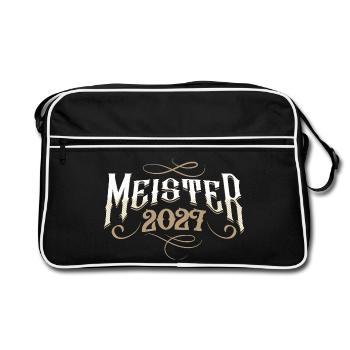Champion 2027 - Sac Retro - noir/blanc - Devant