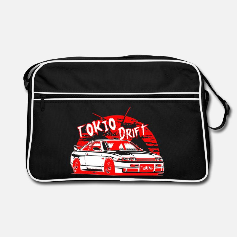 Voiture de dérive de Tokyo Sac Retro