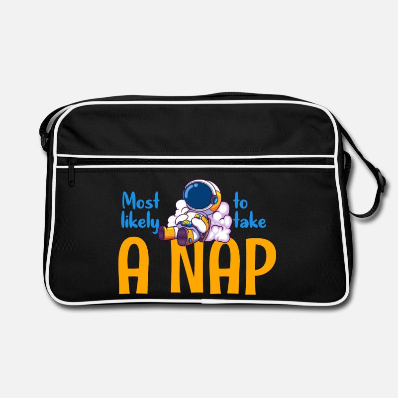 Am ehesten ein Nickerchen machen Retro Tasche