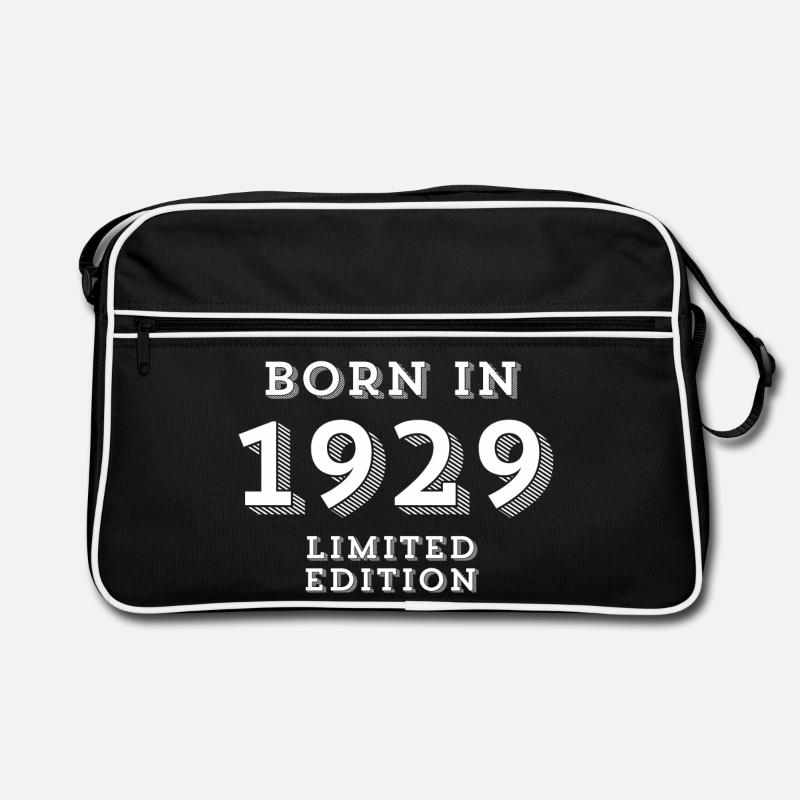 1929, 95ans, année de naissance, date de naissance Sac Retro