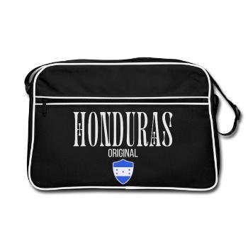 Originaire du Honduras, né au Honduras - Sac Retro - noir/blanc - Devant