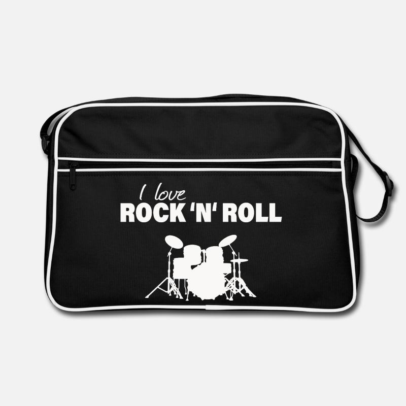 ROCK AND ROLL Retro Tasche