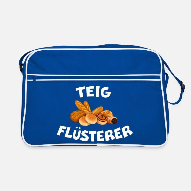 DOUGH WHISPERER Baker Saying Baking Bread Retro Bag