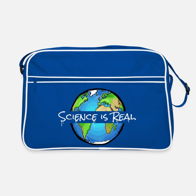 La science est réelle | Globe Sac Retro