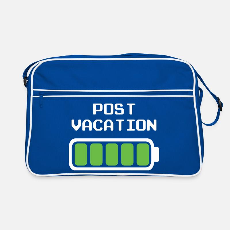 Conception post-vacances - Indicateur de batterie pleine Sac Retro