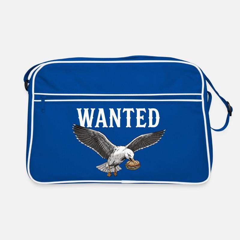 Wanted Fish Roll Seagull Retro Bag