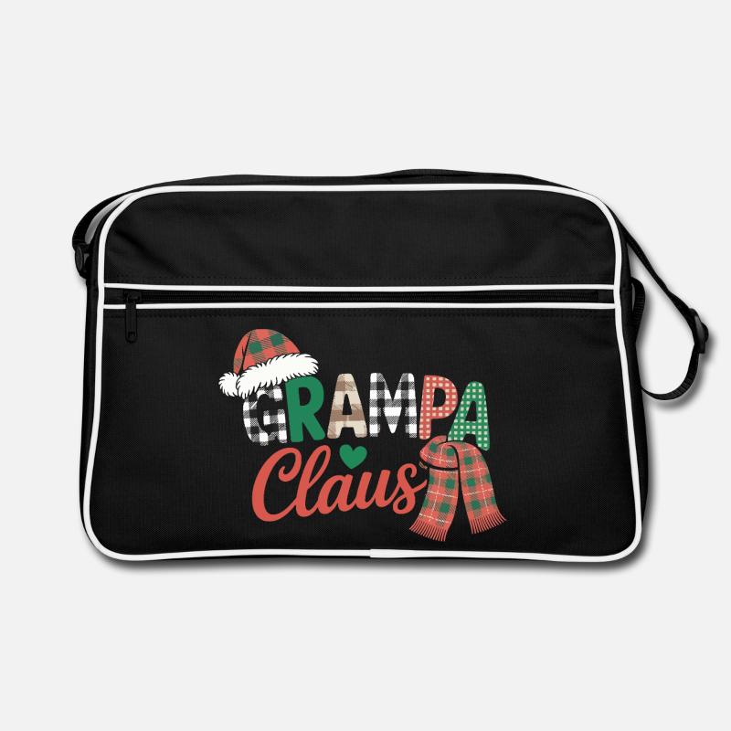 Papy Noël Sac Retro