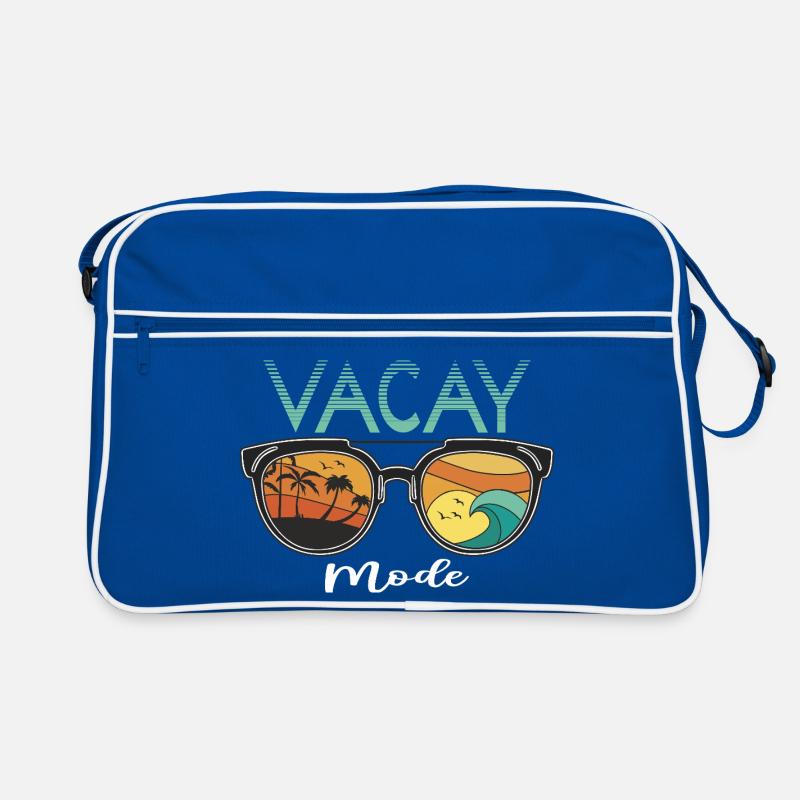 Fun holiday & surfer design Retro Bag