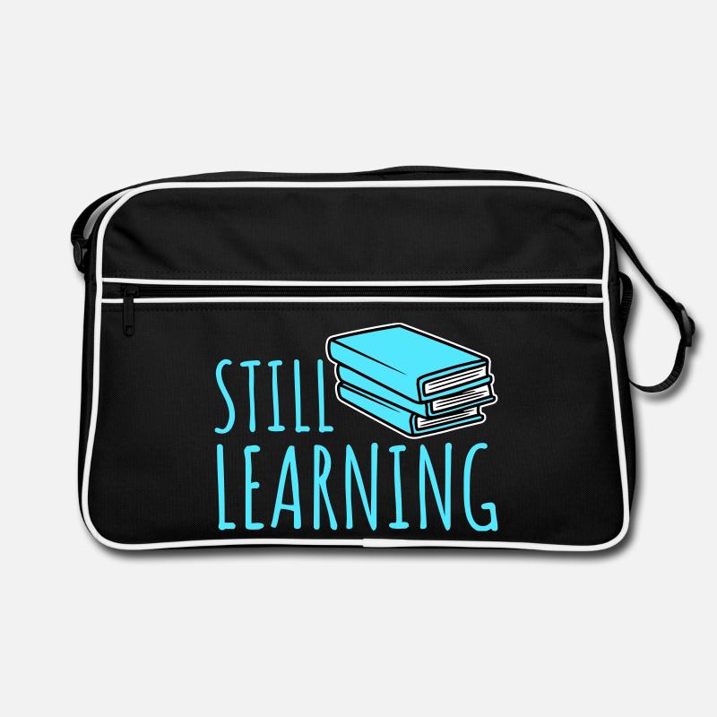 Still Learning Growth Student Motivation Saying Retro Bag