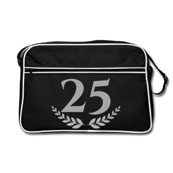 25 - Sac Retro - noir/blanc - Devant