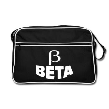 BETA - Retro Bag - black/white - Front