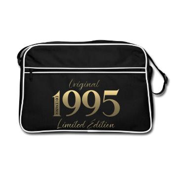 30e anniversaire Original Décembre Volume 1995 - Sac Retro - noir/blanc - Devant
