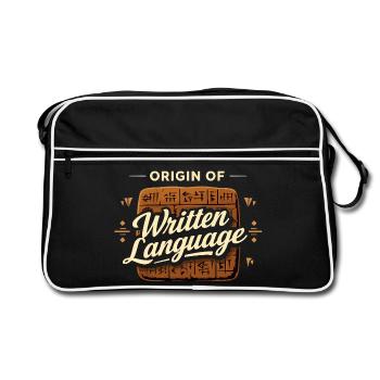 Mésopotamie ancienne, Sumérien - Sac Retro - noir/blanc - Devant