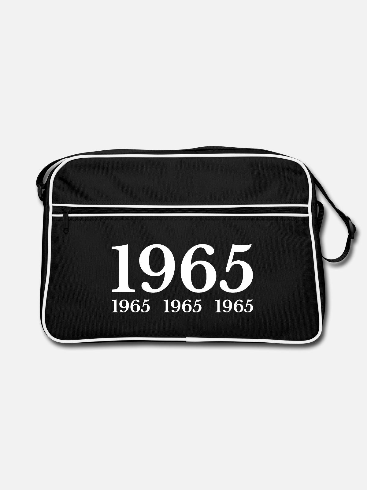 1965 - Sac Retro - noir/blanc - Devant