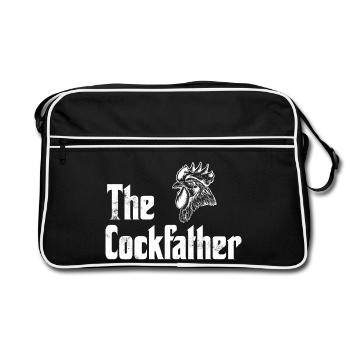 Chicken Chicken - Retro Bag - black/white - Front