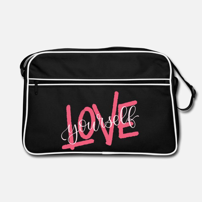 Aime toi toi-même Sac Retro