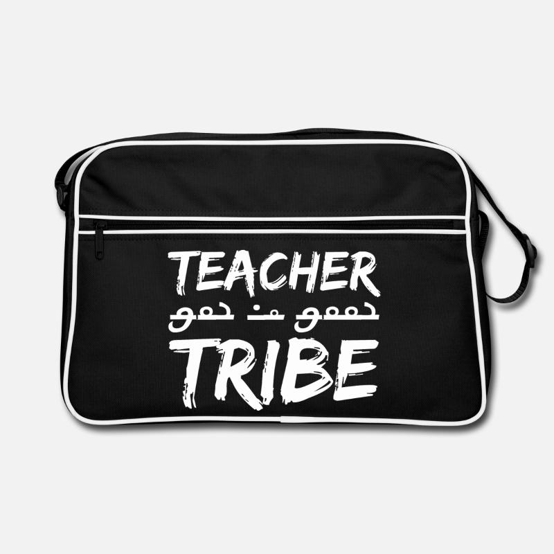 teacher tribe Retro Tasche