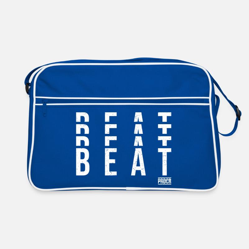 Beats Vertikale Typografie Retro Tasche