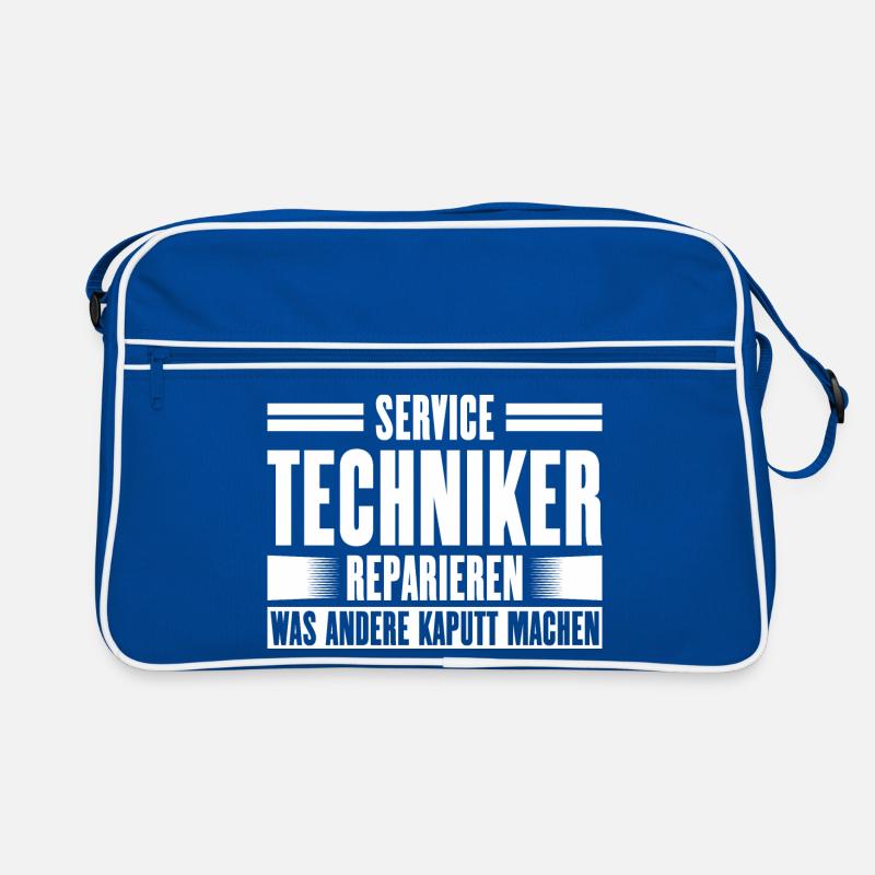 Service Technician Support Solution Slogan Service Sac Retro