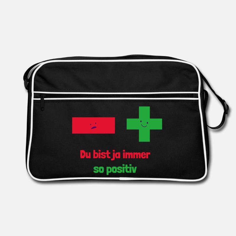 You're always so positive: Mathematical thinking Retro Bag