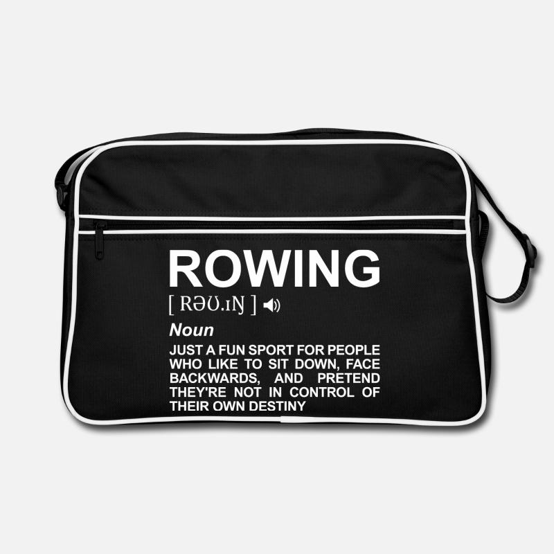 Rowing Dictionary Retro Bag