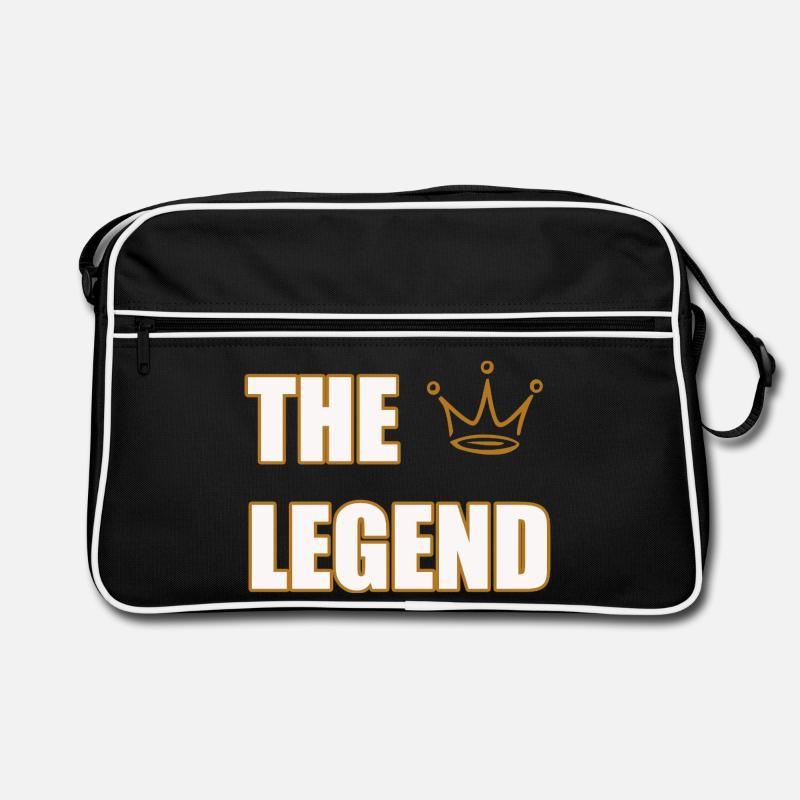 THE LEGEND – Bold Iconic Statement Design Retro Bag