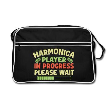 Harmonica Funny Harmonica en cours - Sac Retro - noir/blanc - Devant