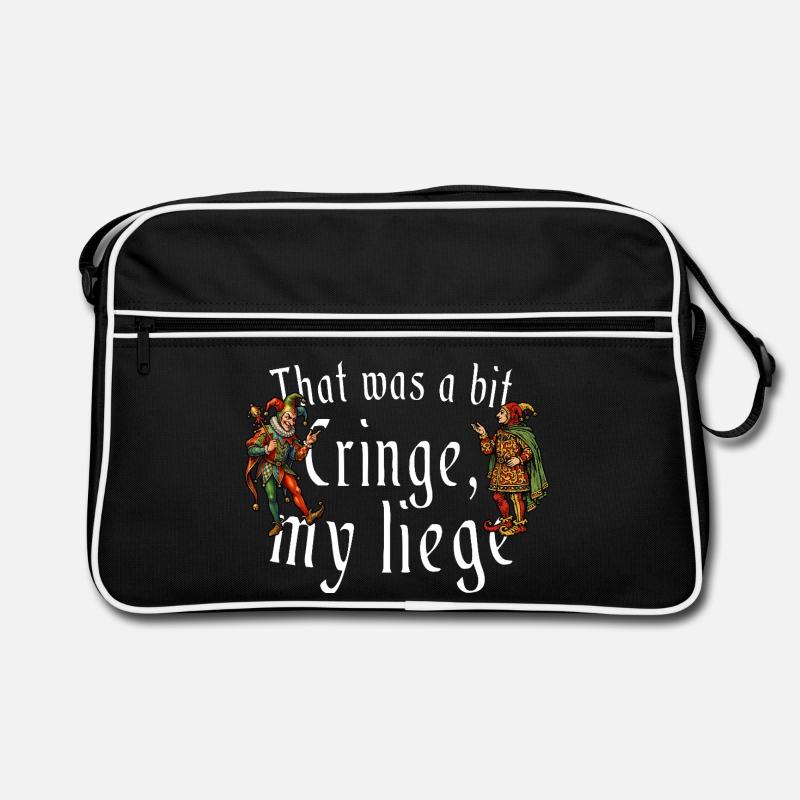 Das war ein bisschen Mein Lehnsherr mittelalterlich Retro Tasche