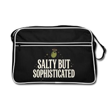 Olive Girl Martini Olive Mediterranean - Retro Bag - black/white - Front