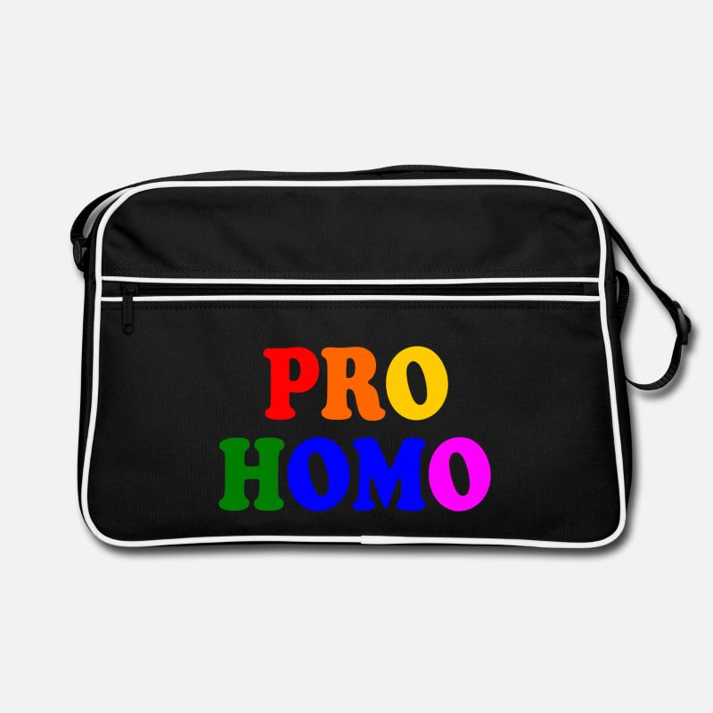Pro homo Retro Tasche