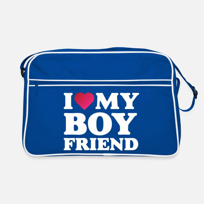 J’aime mon petit ami Sac Retro
