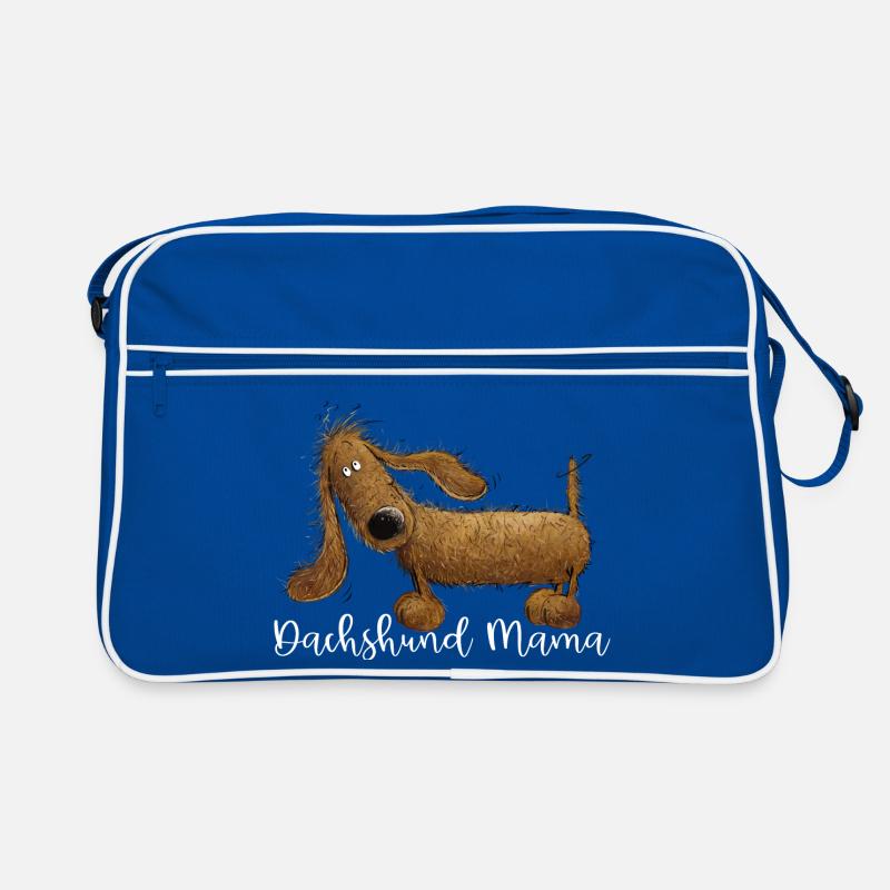 Dachshund Mama Pour la maîtresse teckel Sac Retro